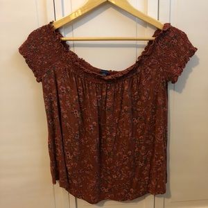 Off the Shoulder American Eagle Blouse